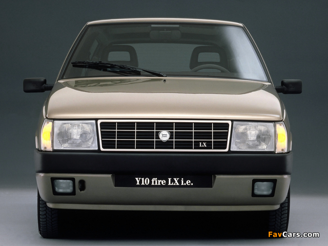 Lancia Y10 fire LX i.e. (156) 1989–92 photos (640 x 480)