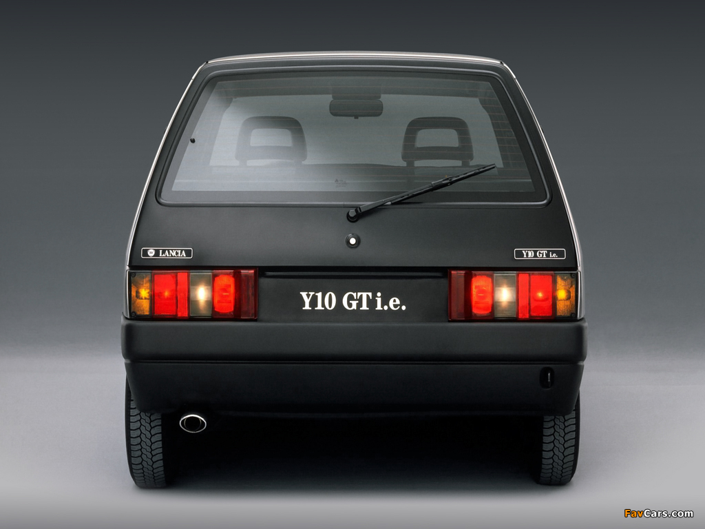 Lancia Y10 GT i.e. (156) 1989–92 photos (1024 x 768)