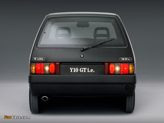 Lancia Y10 GT i.e. (156) 1989–92 photos (640 x 480)