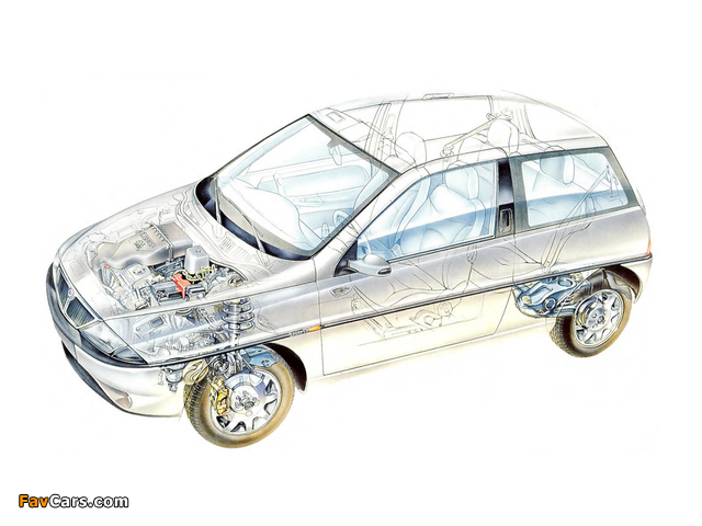 Lancia Y (840) 1996–2000 pictures (640 x 480)