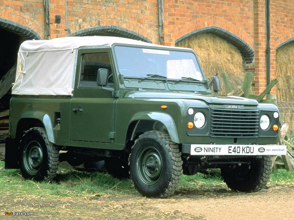 Land Rover 90 Soft Top 1983–90 pictures (1024 x 768)