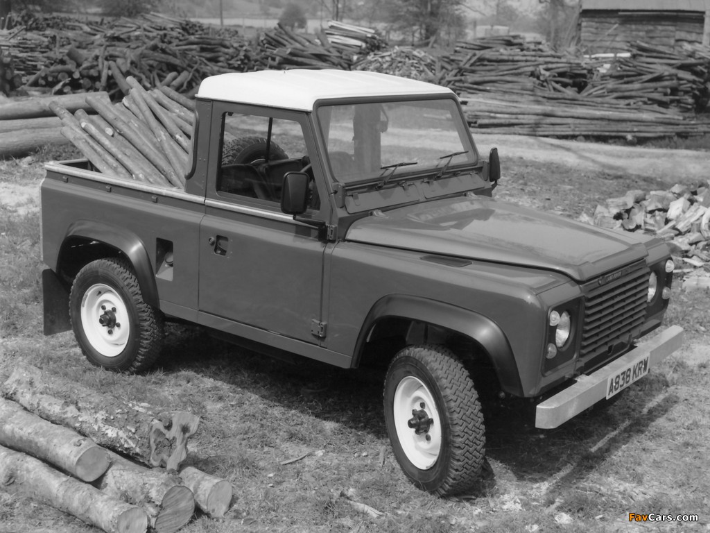 Pictures of Land Rover 90 Pickup 1984–90 (1024 x 768)