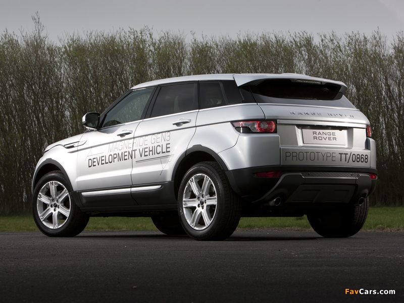 Images of Range Rover Evoque MagneRide GEN3 Prototype 2011 (800 x 600)