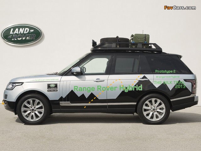 Images of Range Rover Hybrid Prototype (L405) 2013 (640 x 480)