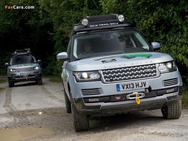 Images of Range Rover Hybrid Prototype (L405) 2013 (640 x 480)