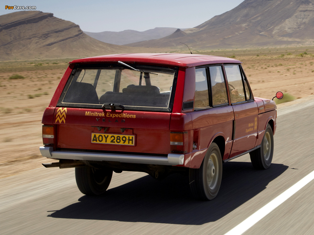 Range Rover Prototype Velar 1968 images (1024 x 768)