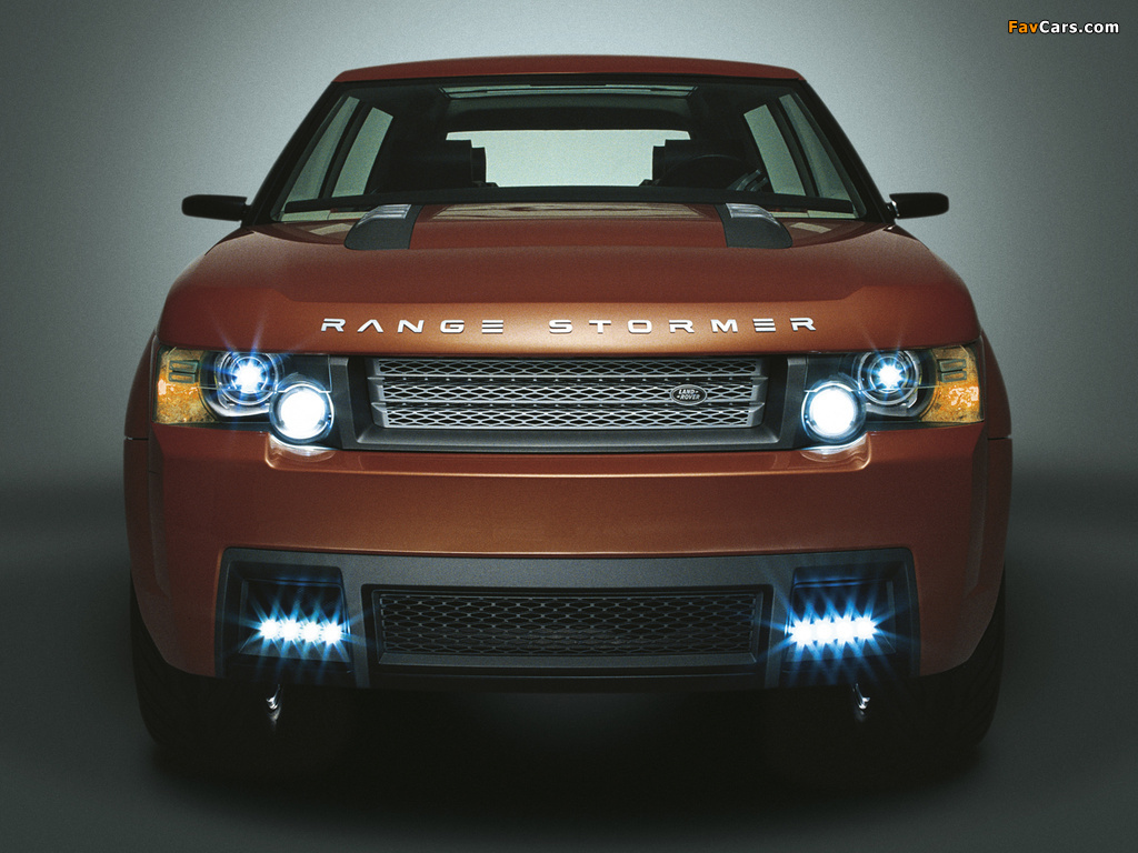 Land Rover Range Stormer Concept 2004 photos (1024 x 768)