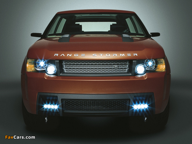 Land Rover Range Stormer Concept 2004 photos (640 x 480)