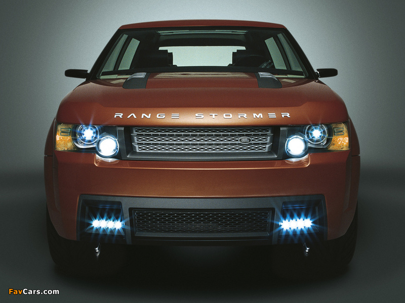 Land Rover Range Stormer Concept 2004 photos (800 x 600)