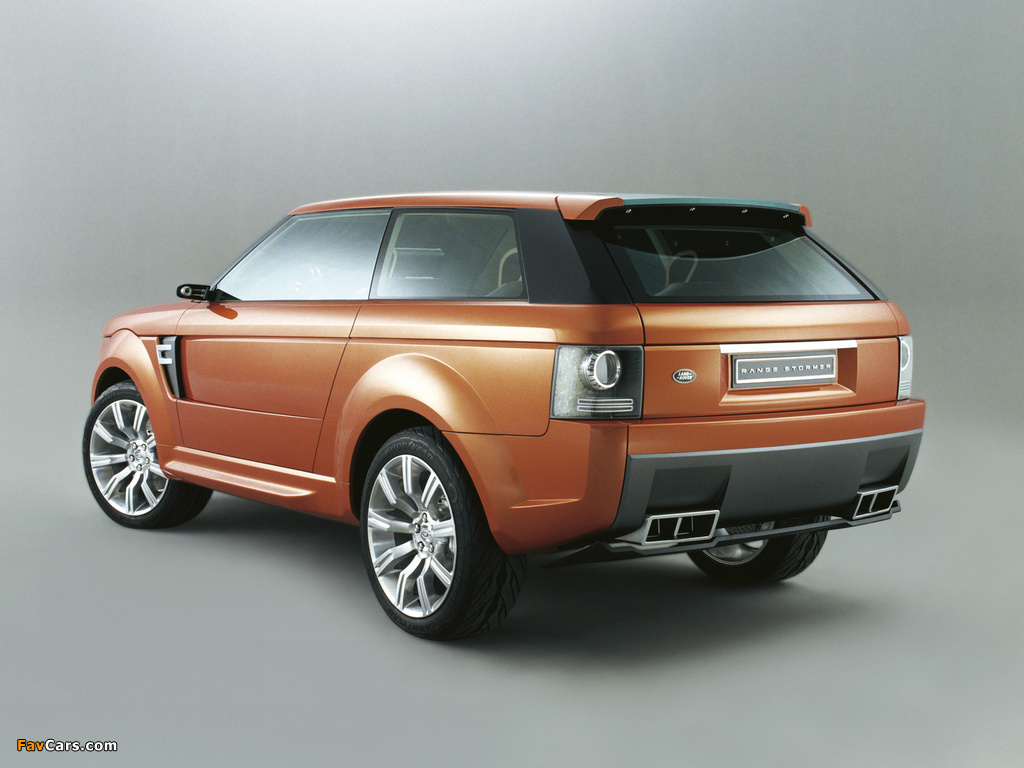 Land Rover Range Stormer Concept 2004 pictures (1024 x 768)