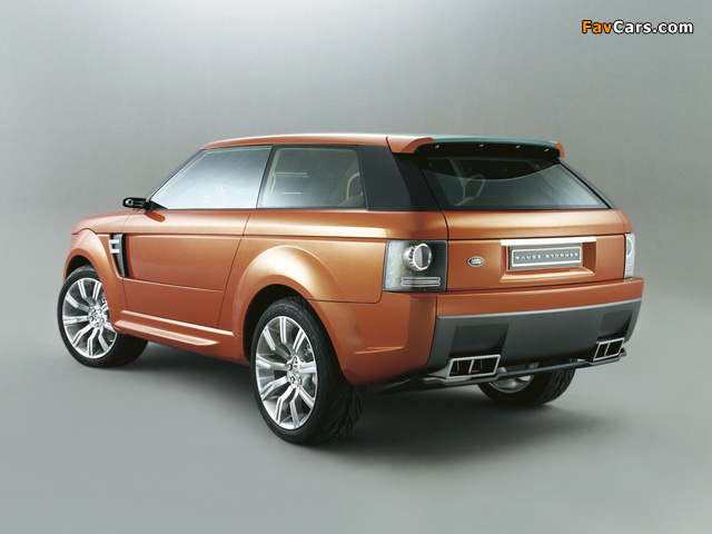 Land Rover Range Stormer Concept 2004 pictures (640 x 480)