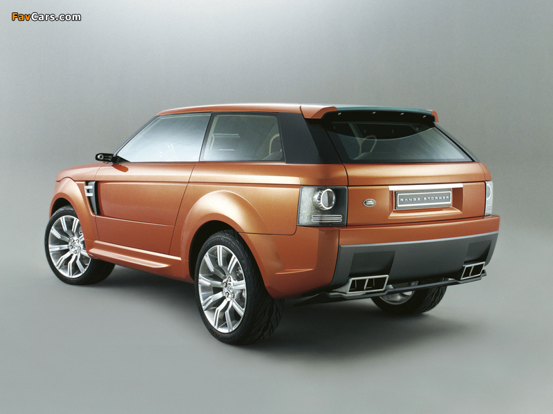 Land Rover Range Stormer Concept 2004 pictures (800 x 600)