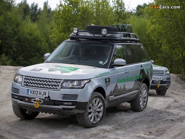 Range Rover Hybrid Prototype (L405) 2013 images (640 x 480)