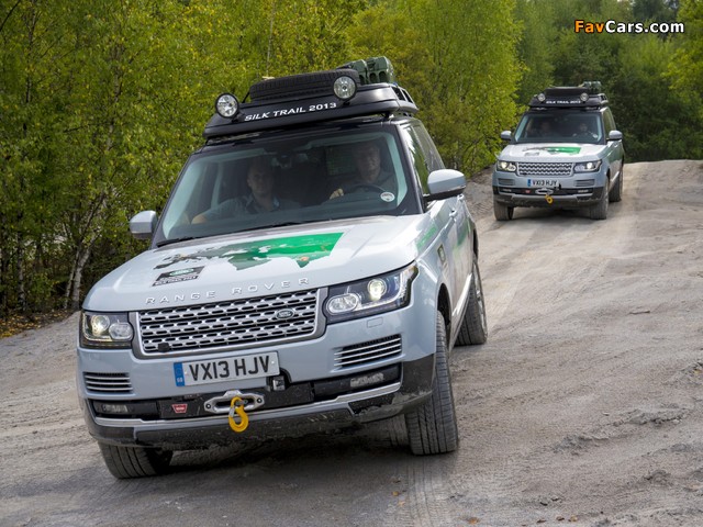 Range Rover Hybrid Prototype (L405) 2013 images (640 x 480)
