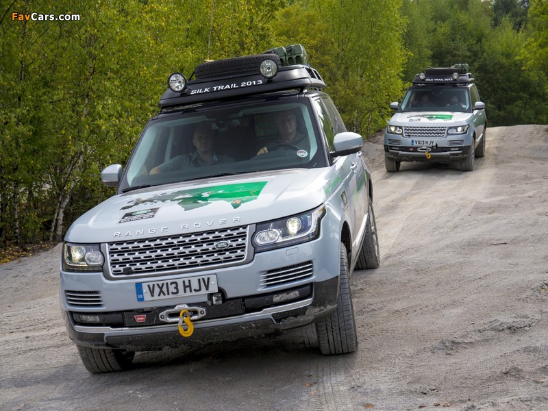 Range Rover Hybrid Prototype (L405) 2013 images (800 x 600)