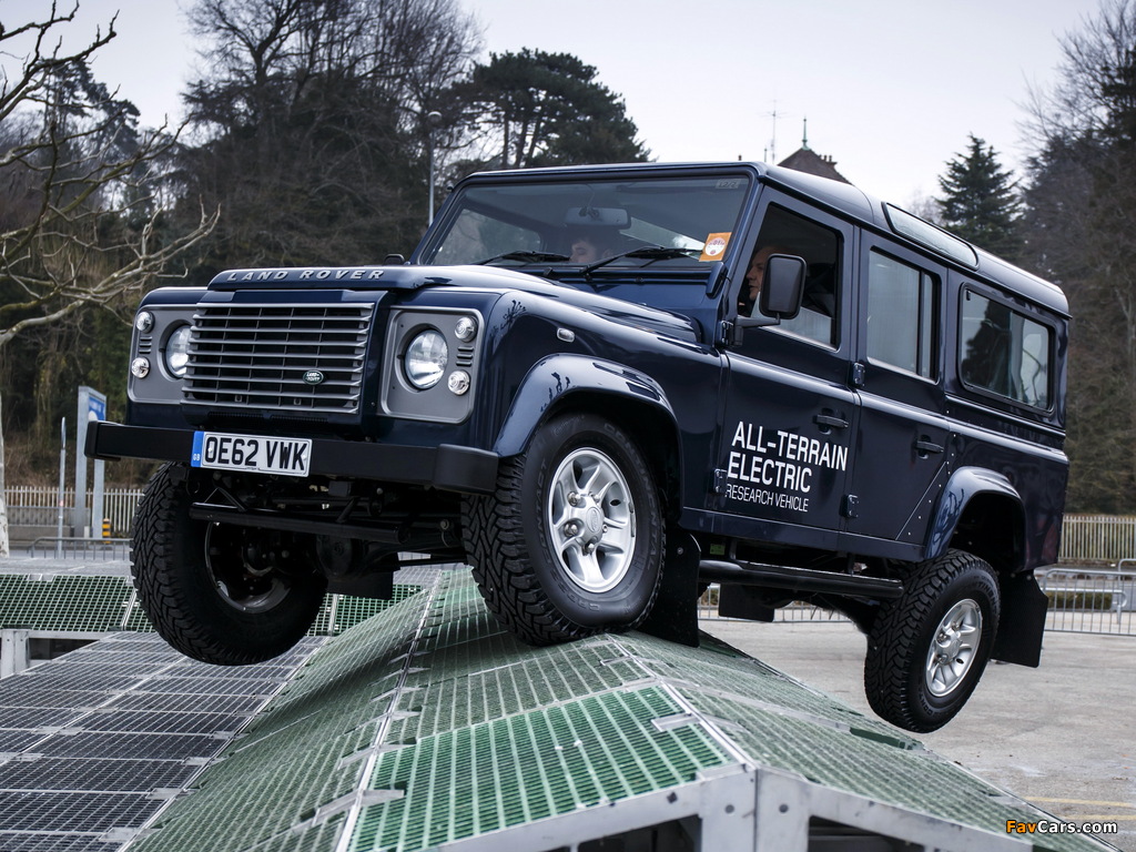 Land Rover Electric Defender Research Vehicle 2013 photos (1024 x 768)