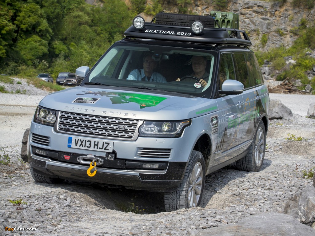 Range Rover Hybrid Prototype (L405) 2013 pictures (1024 x 768)