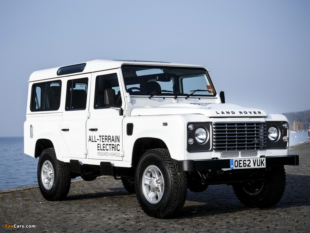 Land Rover Electric Defender Research Vehicle 2013 wallpapers (1024 x 768)