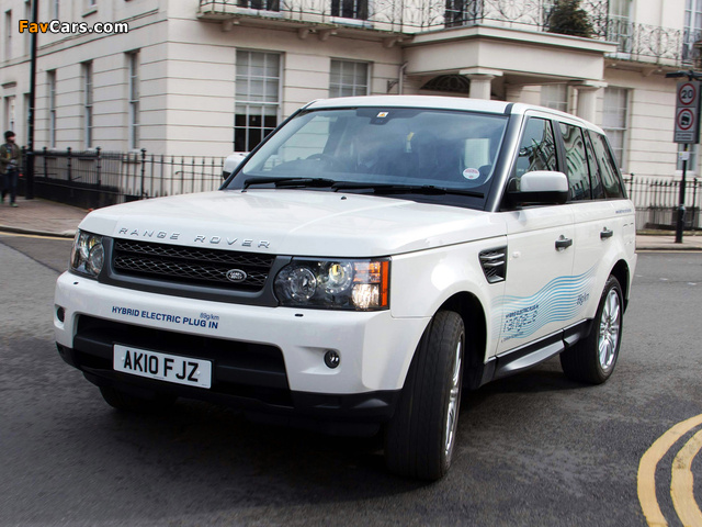 Photos of Land Rover Range_e Plug-in Hybrid Prototype 2011 (640 x 480)