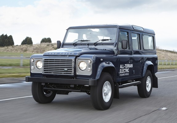 Photos of Land Rover Electric Defender Research Vehicle 2013