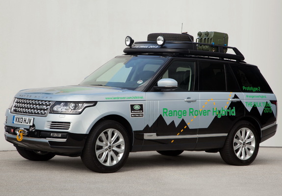 Photos of Range Rover Hybrid Prototype (L405) 2013
