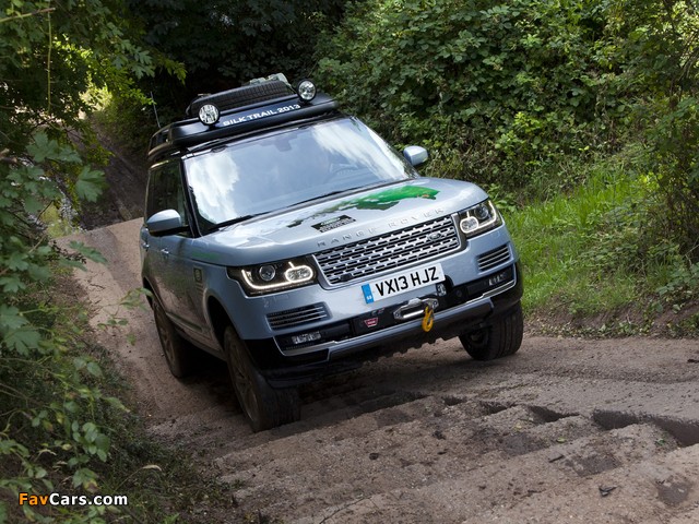 Photos of Range Rover Hybrid Prototype (L405) 2013 (640 x 480)