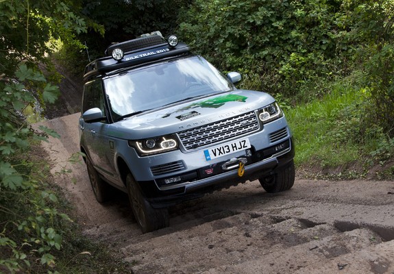 Photos of Range Rover Hybrid Prototype (L405) 2013