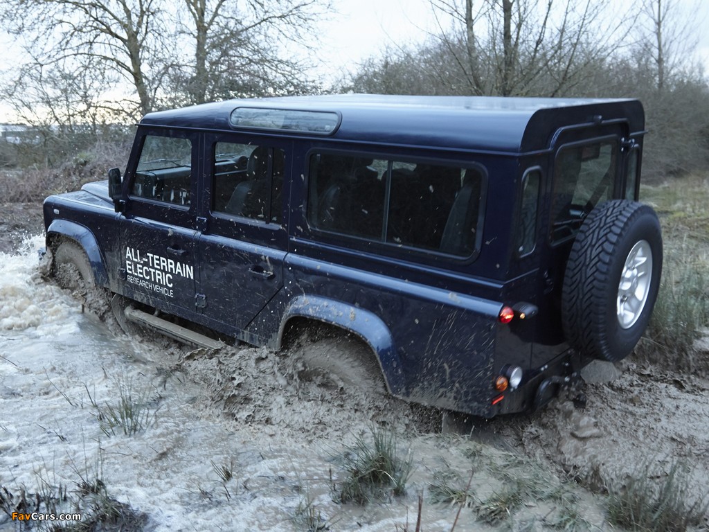 Photos of Land Rover Electric Defender Research Vehicle 2013 (1024 x 768)