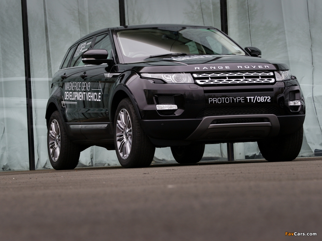Photos of Range Rover Evoque MagneRide GEN3 Prototype 2011 (1024 x 768)