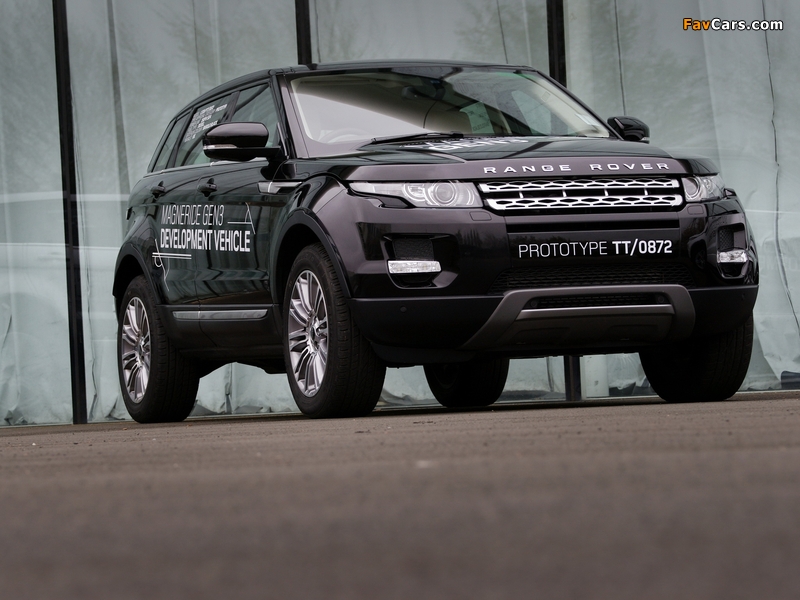 Photos of Range Rover Evoque MagneRide GEN3 Prototype 2011 (800 x 600)