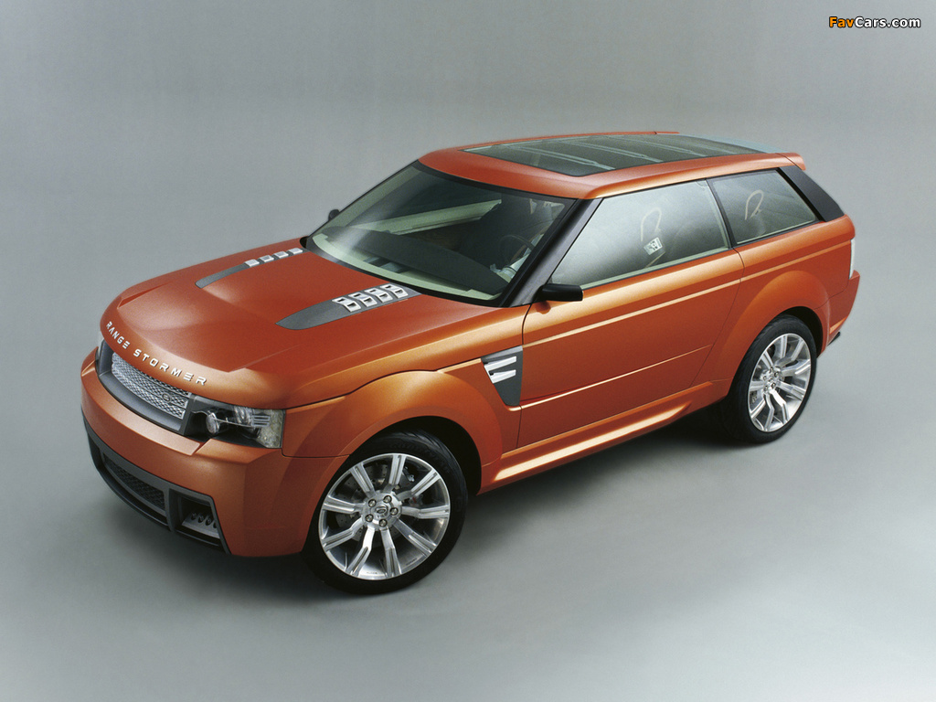 Pictures of Land Rover Range Stormer Concept 2004 (1024 x 768)