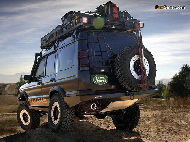 Pictures of Land Rover Discovery Kalahari Concept 2001 (640 x 480)