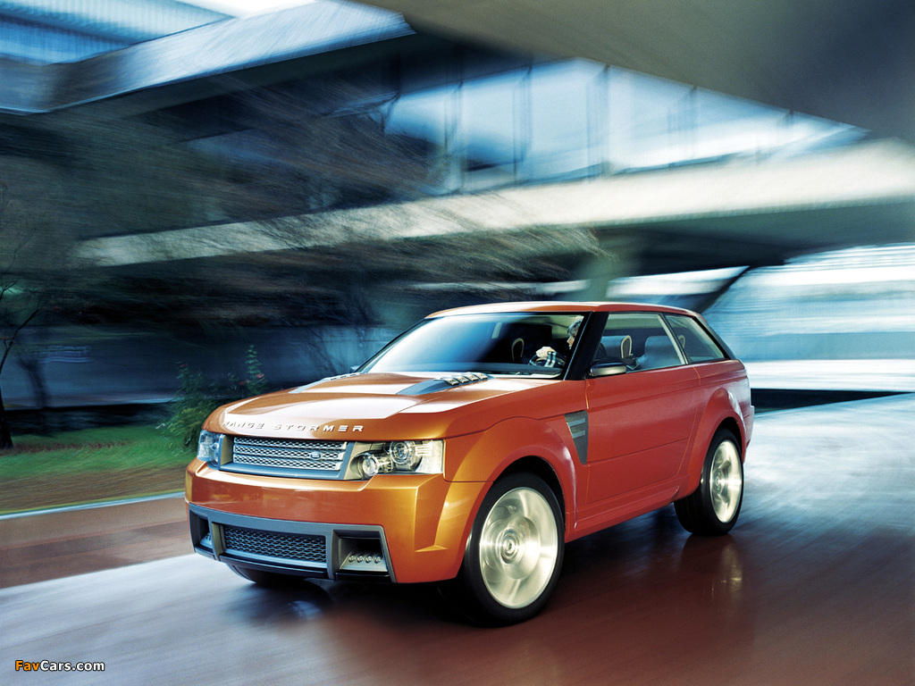 Land Rover Range Stormer Concept 2004 wallpapers (1024 x 768)