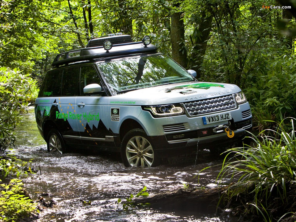 Range Rover Hybrid Prototype (L405) 2013 wallpapers (1024 x 768)