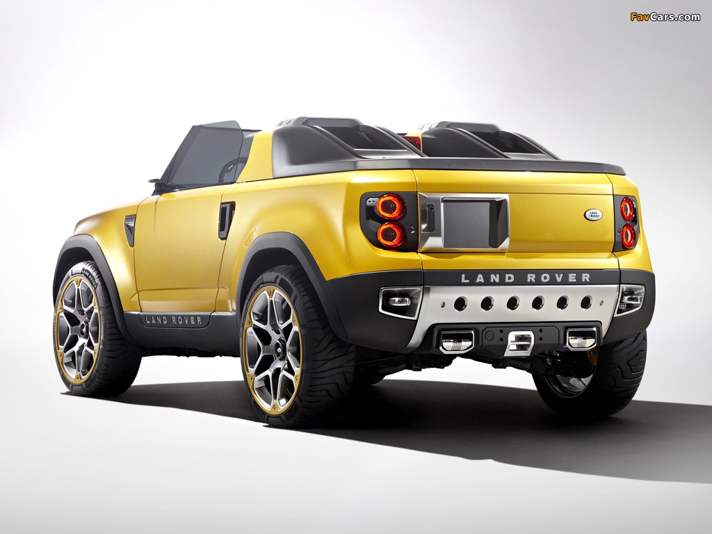 Land Rover DC100 Sport Concept 2011 wallpapers (1024 x 768)