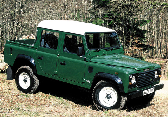 Images of Land Rover Defender 110 Double Cab Pickup UK-spec 1990–2007