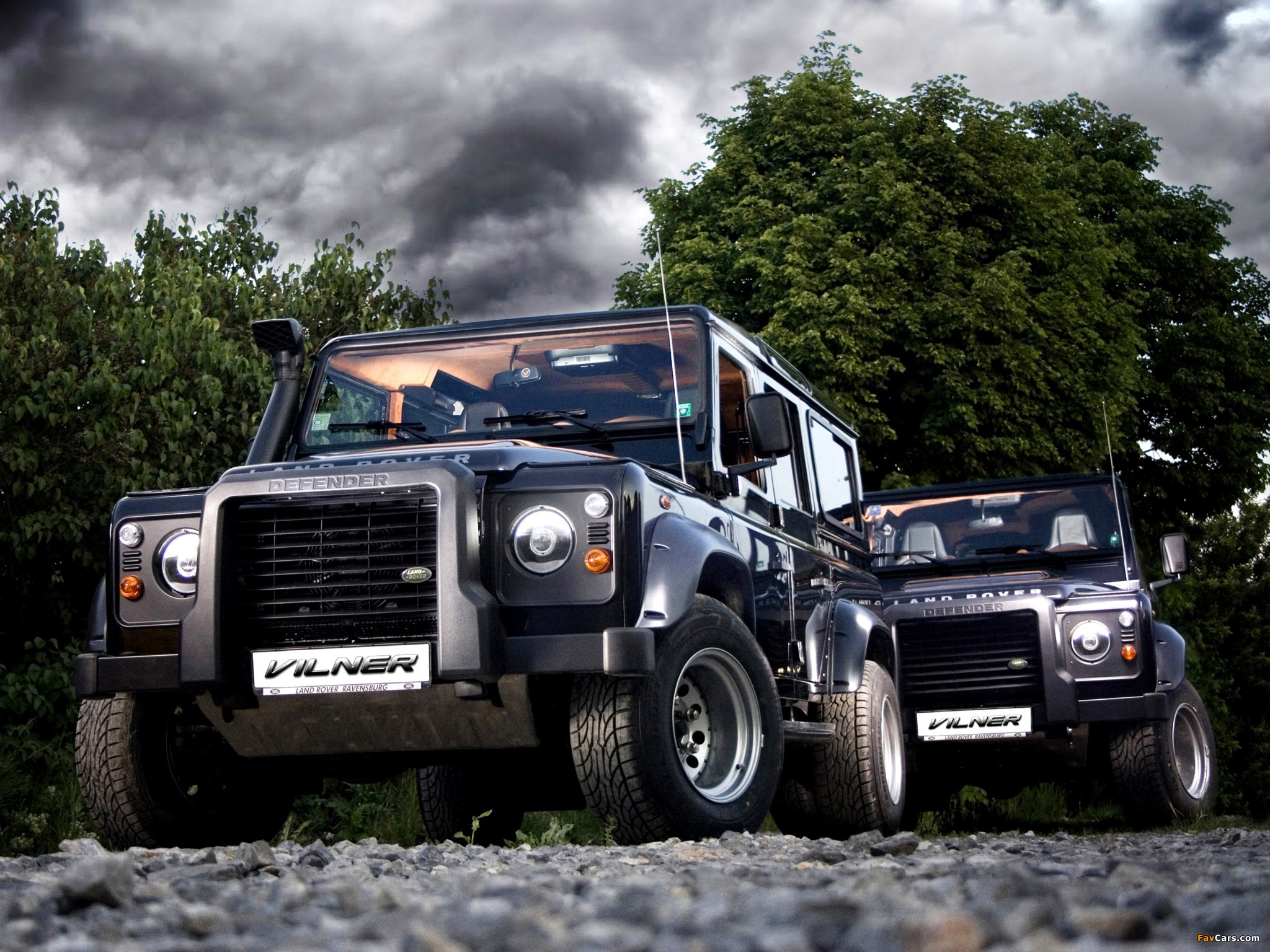 Images of Vilner Studio Land Rover Defender The Twins 2011 (2048 x 1536)