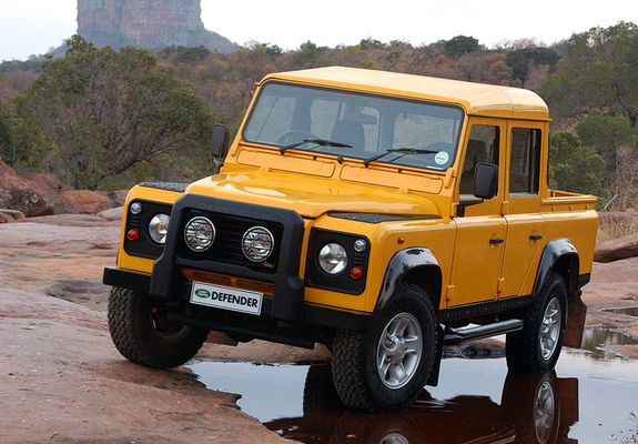 Land Rover Defender 110 Double Cab Pickup ZA-spec 1990–2007 images