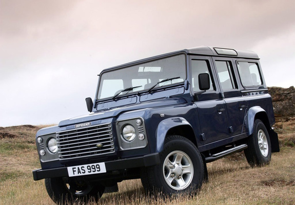 Land Rover Defender 110 Station Wagon 1990–2007 wallpapers