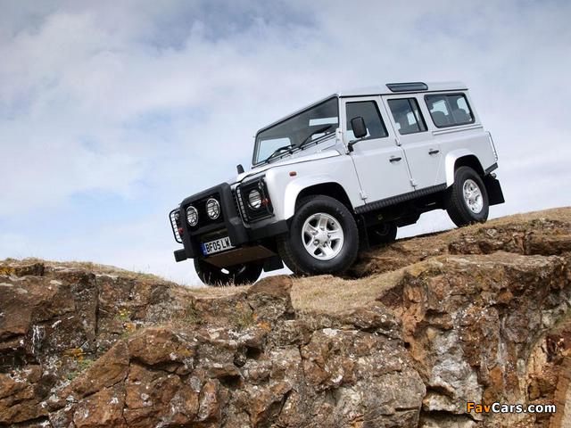 Land Rover Defender Silver Limited Edition 2005 wallpapers (640 x 480)