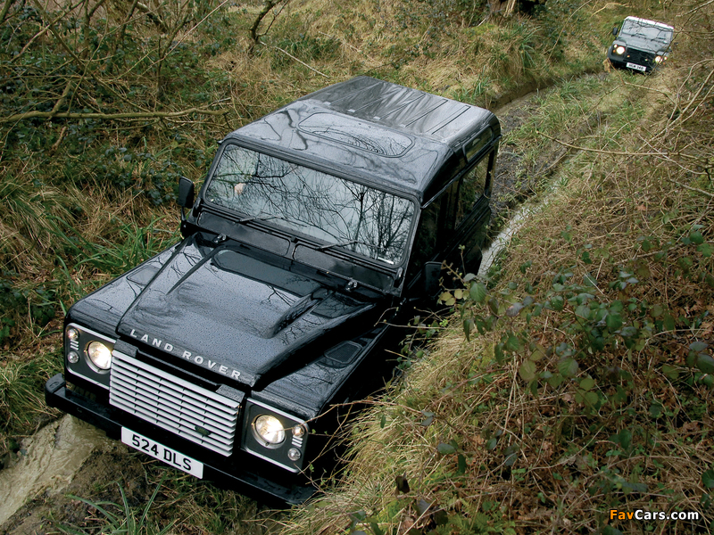 Land Rover Defender 90 Station Wagon 2007 images (800 x 600)