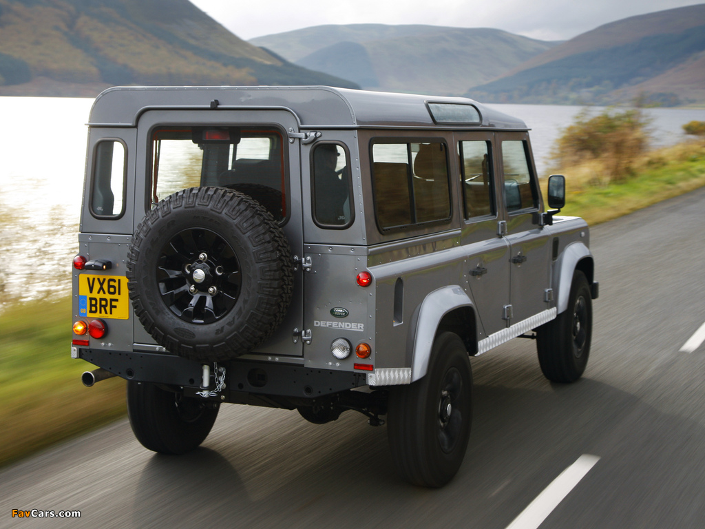 Land Rover Defender 110 Station Wagon EU-spec 2007 pictures (1024 x 768)