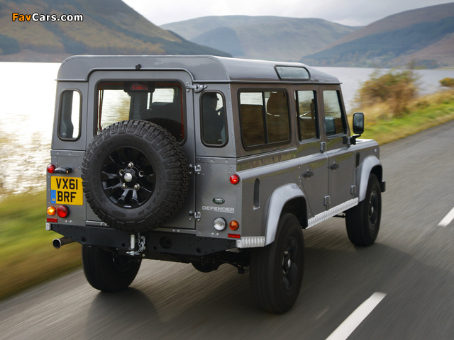 Land Rover Defender 110 Station Wagon EU-spec 2007 pictures (640 x 480)