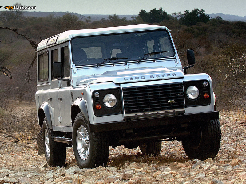 Land Rover Defender 110 Station Wagon ZA-spec 2007 pictures (800 x 600)