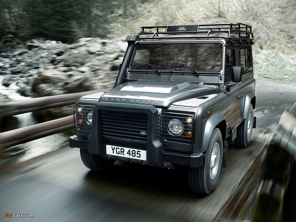 Land Rover Defender 90 Station Wagon EU-spec 2007 pictures (1024 x 768)