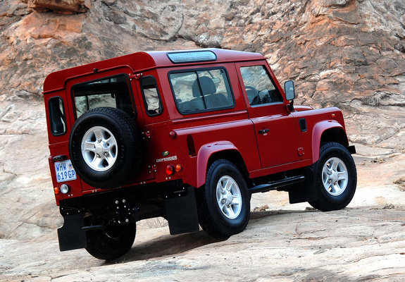 Land Rover Defender 90 Station Wagon ZA-spec 2007 wallpapers