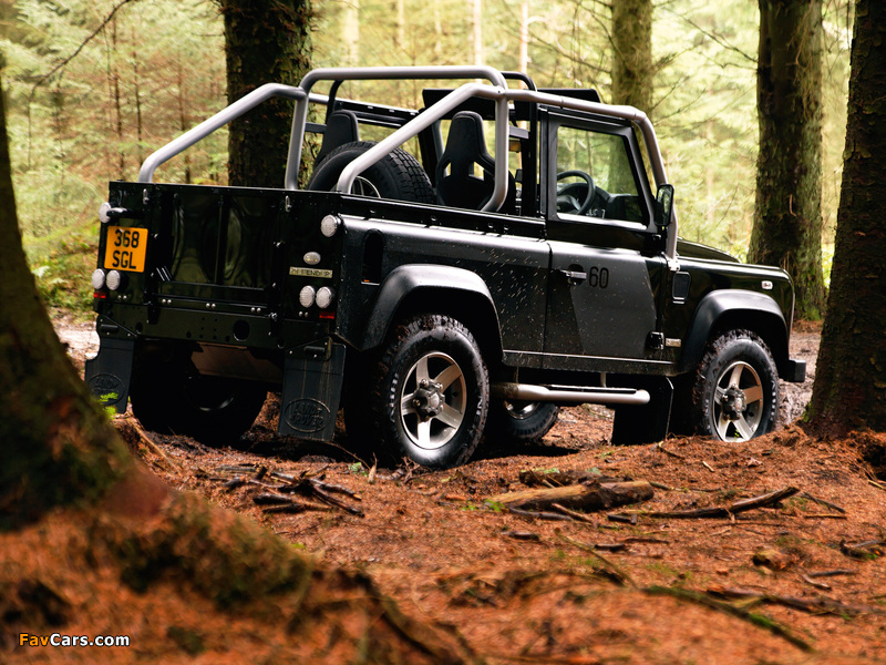 Land Rover Defender 90 SVX 2008 images (800 x 600)