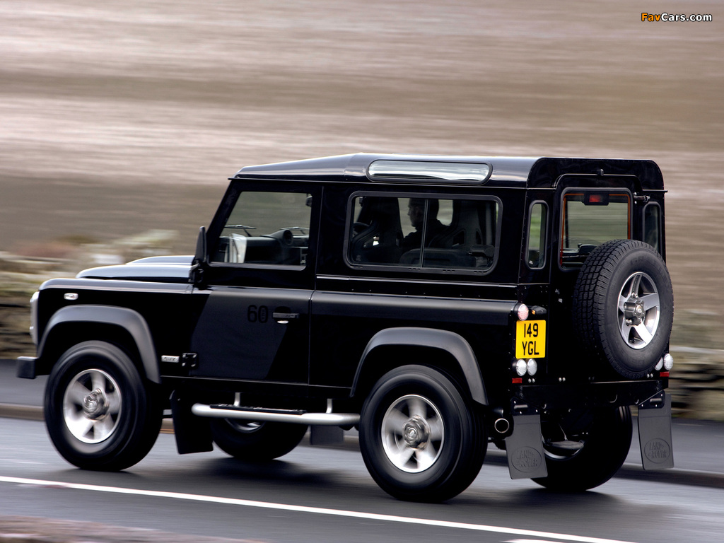 Land Rover Defender 90 SVX 2008 pictures (1024 x 768)