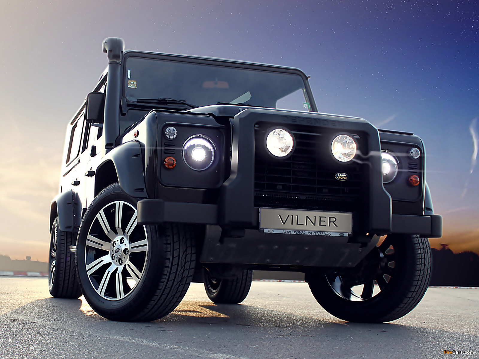 Vilner Studio Land Rover Defender The Twins 2011 photos (1600 x 1200)