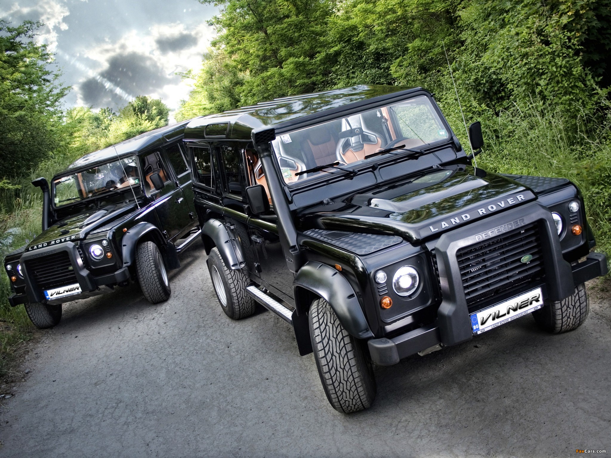Vilner Studio Land Rover Defender The Twins 2011 photos (2048 x 1536)